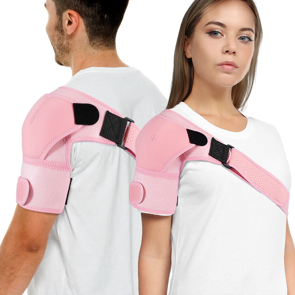 Shoulder Cuff Brace: fit on the body