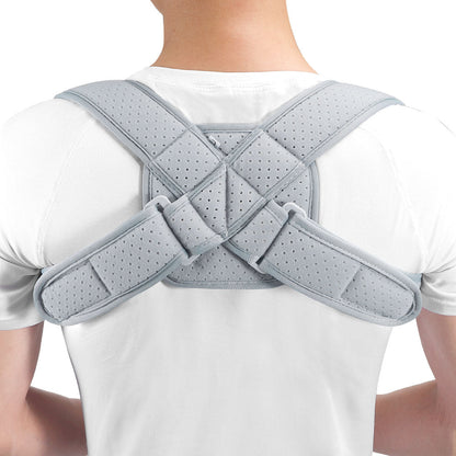 Figure-8 Upper Back Brace: closure detail