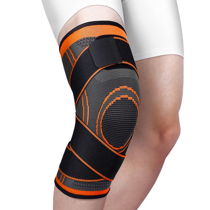 Adjustable Running Knee Sleeves: fit on the body