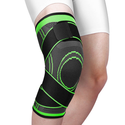 Adjustable Running Knee Sleeves: closure detail