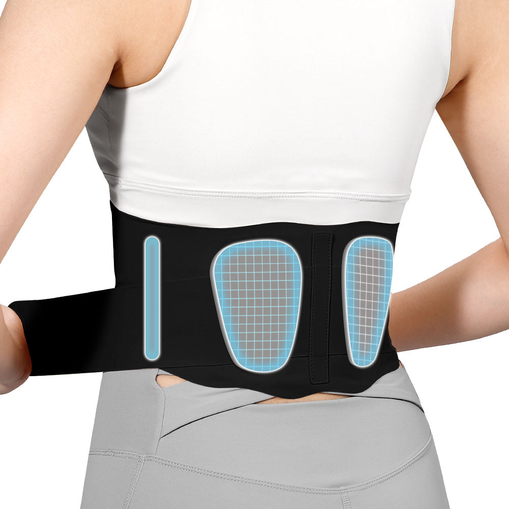 Lower Back Brace: fit on the body