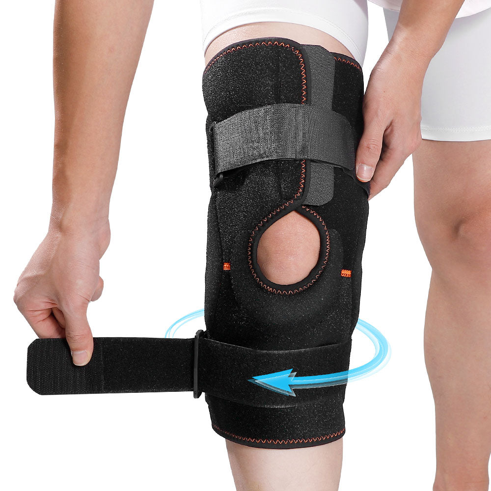 Hinged Knee Brace: in-wear demonstration