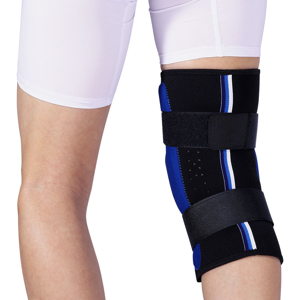 Hinged Knee Brace: in-wear demonstration