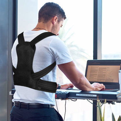 Back Support Posture Corrector: inside-lining view
