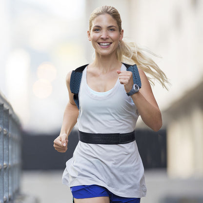Vest-Style Posture Corrector: closure detail