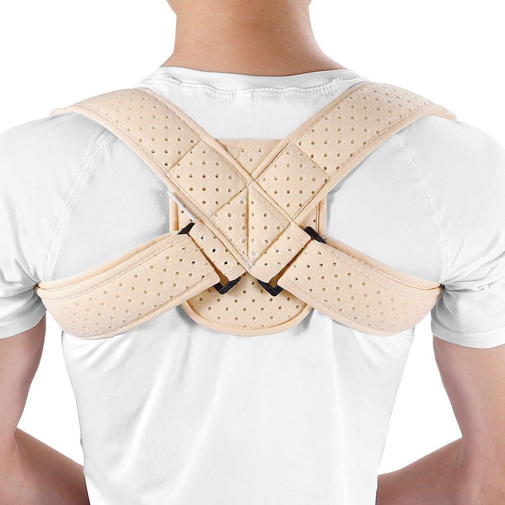 Figure-8 Upper Back Brace: fit on the body