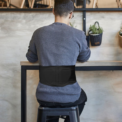 Lower Back Brace: inside-lining view