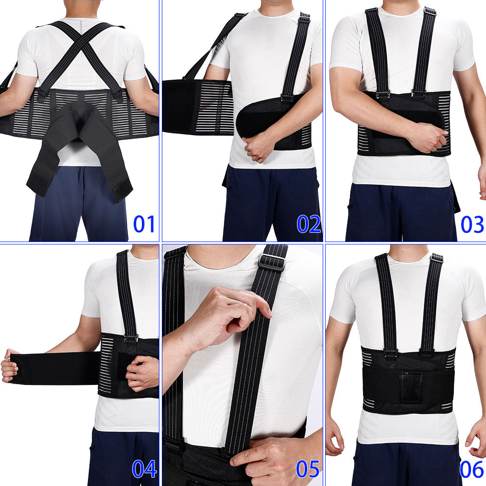 Back Belt: inside-lining view