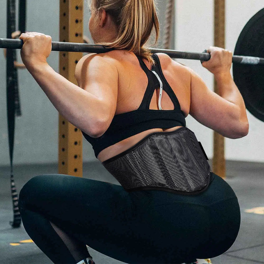 Adjustable Back Support Belt: top view