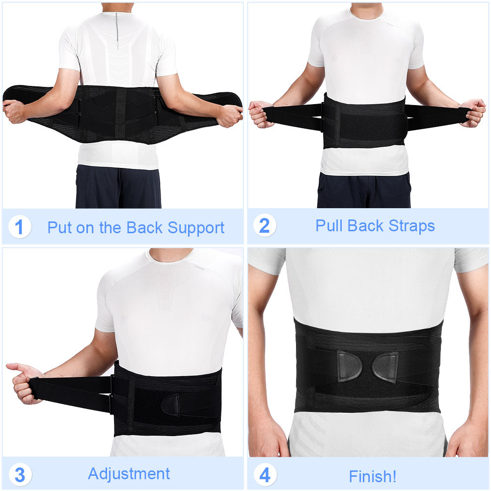 Back Support Belt: top view
