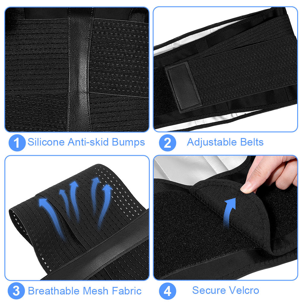 Back Support Belt: in-wear demonstration