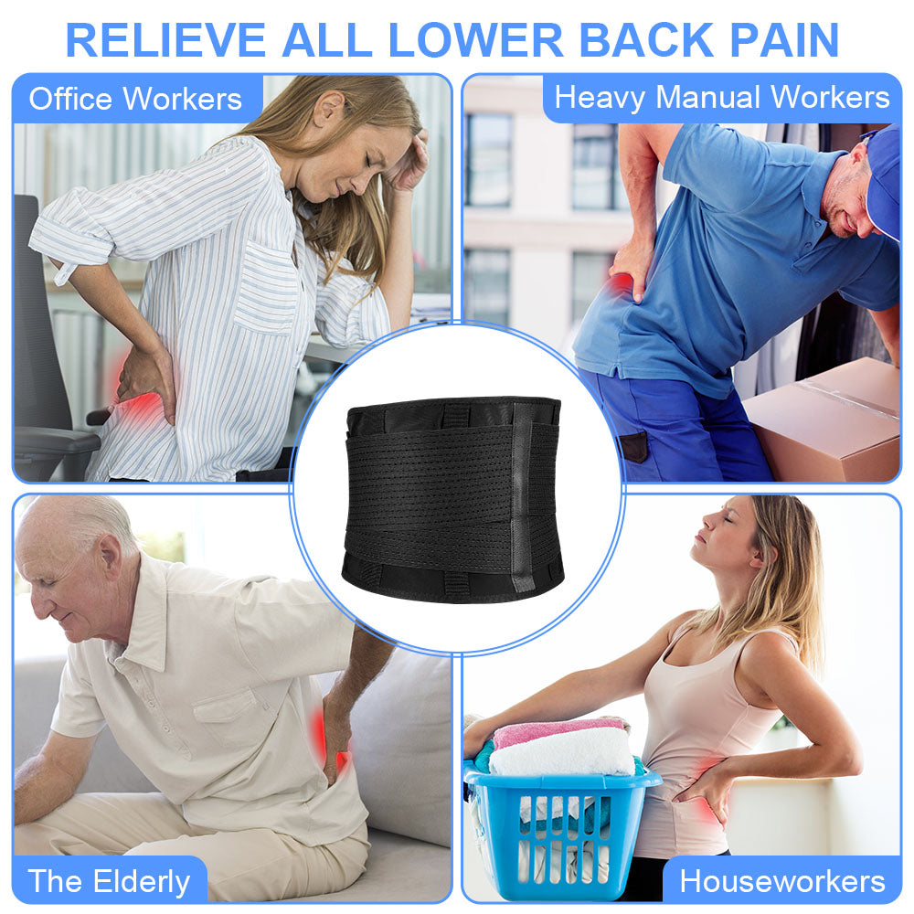 Back Support Belt: top view