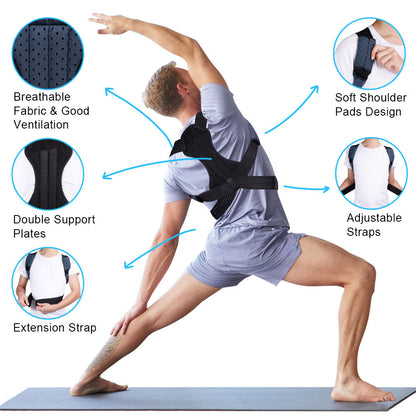 Vest-Style Posture Corrector: alternate color or angle