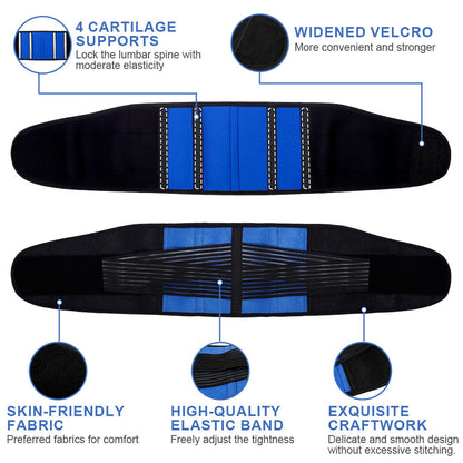 Plus Size Weightlifting Back Belt: in-wear demonstration