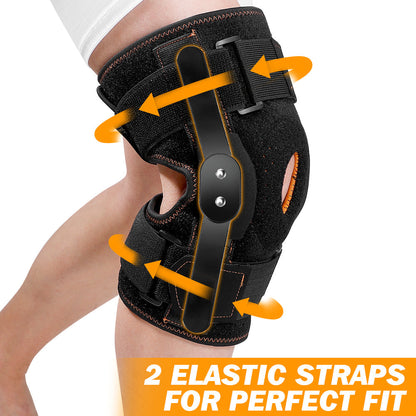 Hinged Knee Brace: size chart reference
