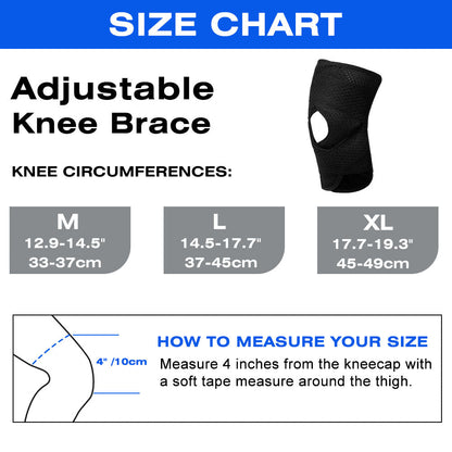 V-Bandage Knee Wraps: fabric and stitching detail