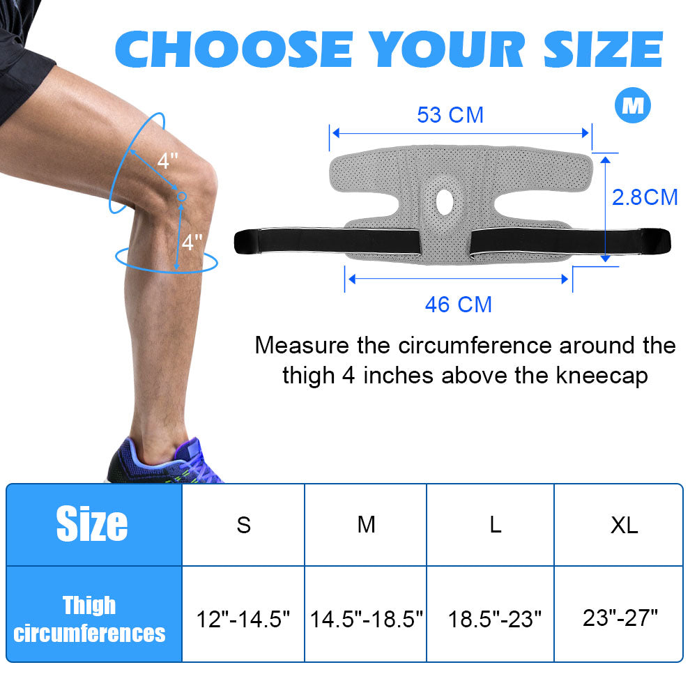 Compression Knee Brace: top view