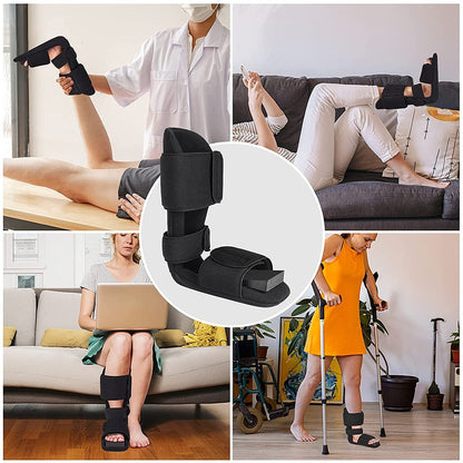 Padded Plantar Fasciitis Night Splint: inside-lining view