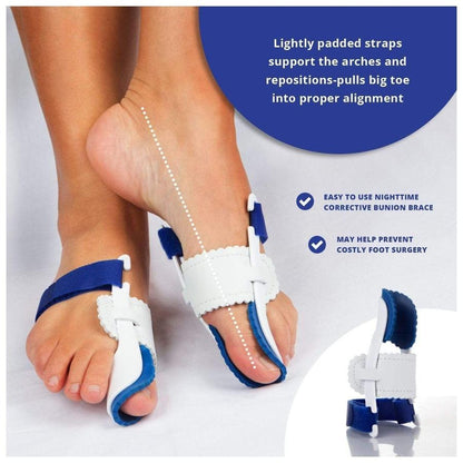 Bunion Corrector Splint: fabric and stitching detail