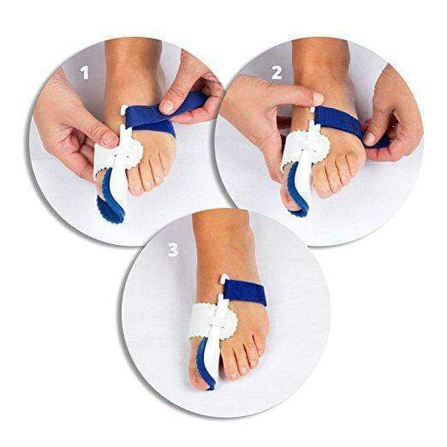 Bunion Corrector Splint: inside-lining view
