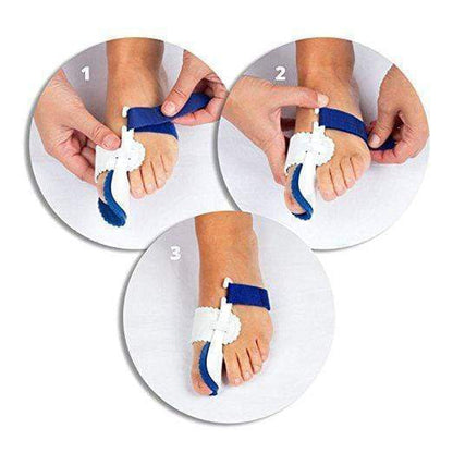 Bunion Corrector Splint: inside-lining view